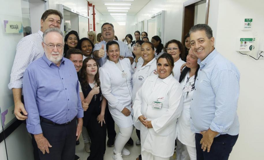 Darci Piana inaugura nova UTI neonatal da Santa Casa de Cornélio Procópio