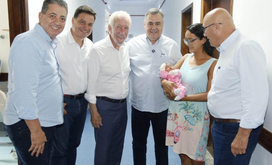 Darci Piana inaugura nova UTI neonatal da Santa Casa de Cornélio Procópio