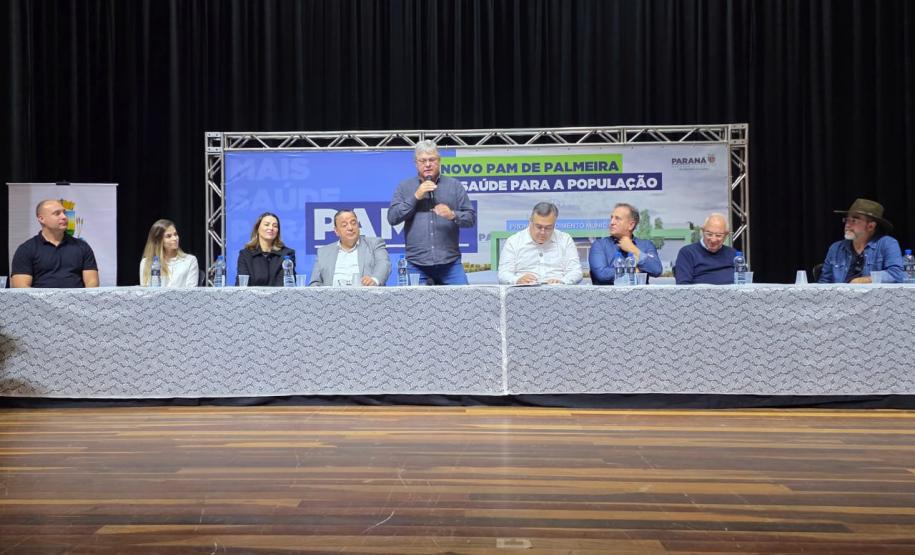 Com aporte de R$ 4,5 milhões do Estado, Palmeira ganhará Pronto Atendimento Municipal