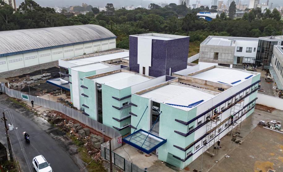 Regionalização da saúde: Ambulatório de Especialidades de União da Vitória chega a 92% de execução