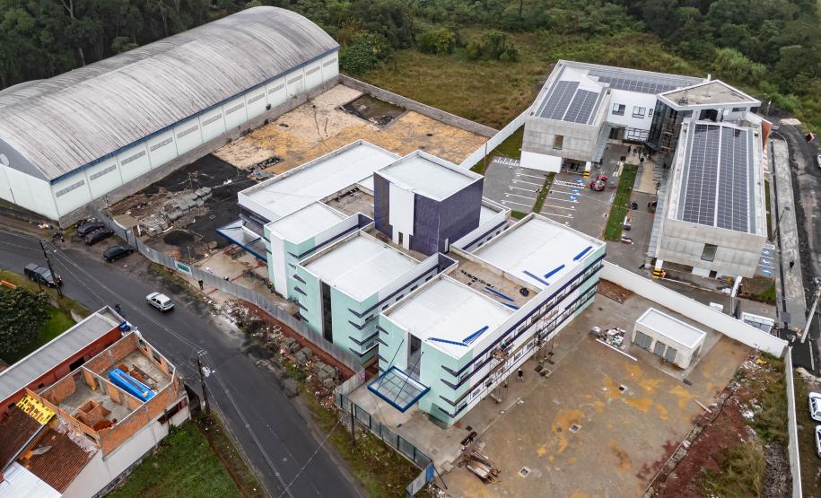 Regionalização da saúde: Ambulatório de Especialidades de União da Vitória chega a 92% de execução