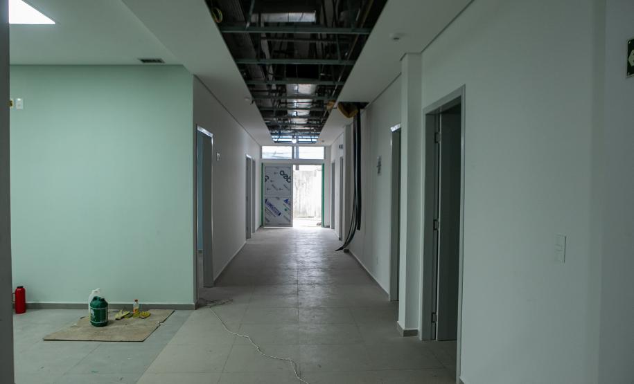 Regionalização da saúde: Ambulatório de Especialidades de União da Vitória chega a 92% de execução