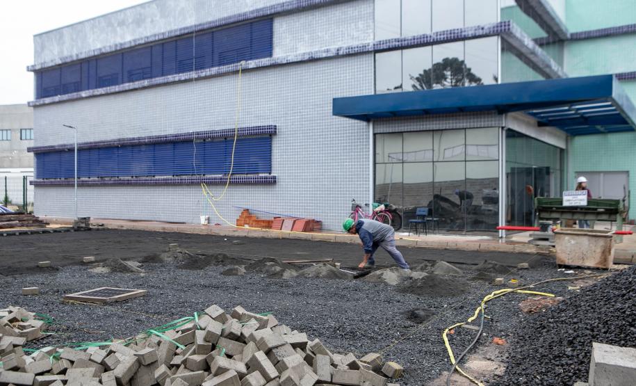 Regionalização da saúde: Ambulatório de Especialidades de União da Vitória chega a 92% de execução