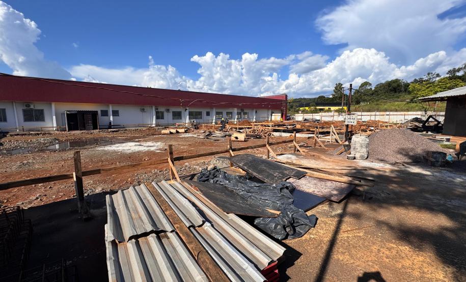 Hospital Regional do Sudoeste: avançam as obras do novo bloco de hemodinâmica e UTI