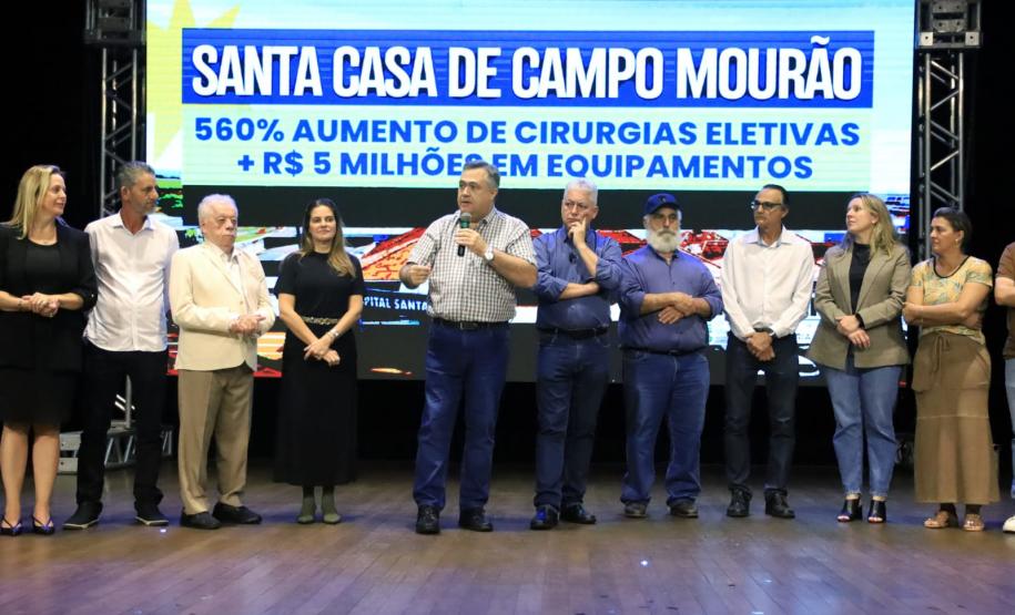 Com investimento do Estado, Santa Casa de Campo Mourão vai ampliar cirurgias em 560%