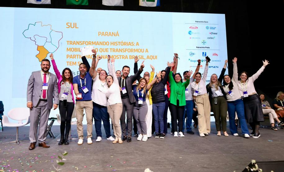 Iniciativas de municípios do Paraná são premiadas em congresso nacional de saúde