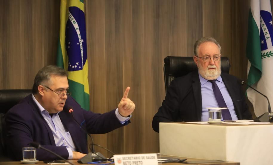Saúde apresenta ações de combate aos vírus respiratórias e metas alcançadas na Alep