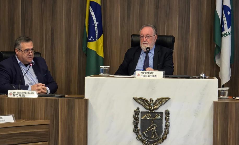 Saúde apresenta ações de combate aos vírus respiratórias e metas alcançadas na Alep