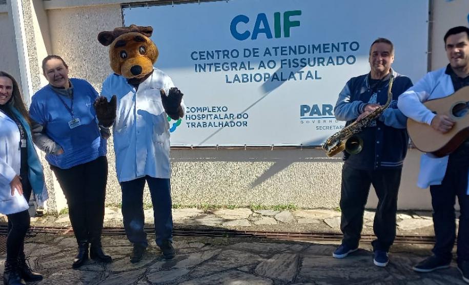Sesa promove ação especial no CAIF no Dia Nacional de Conscientização sobre a Fissura Labiopalatina