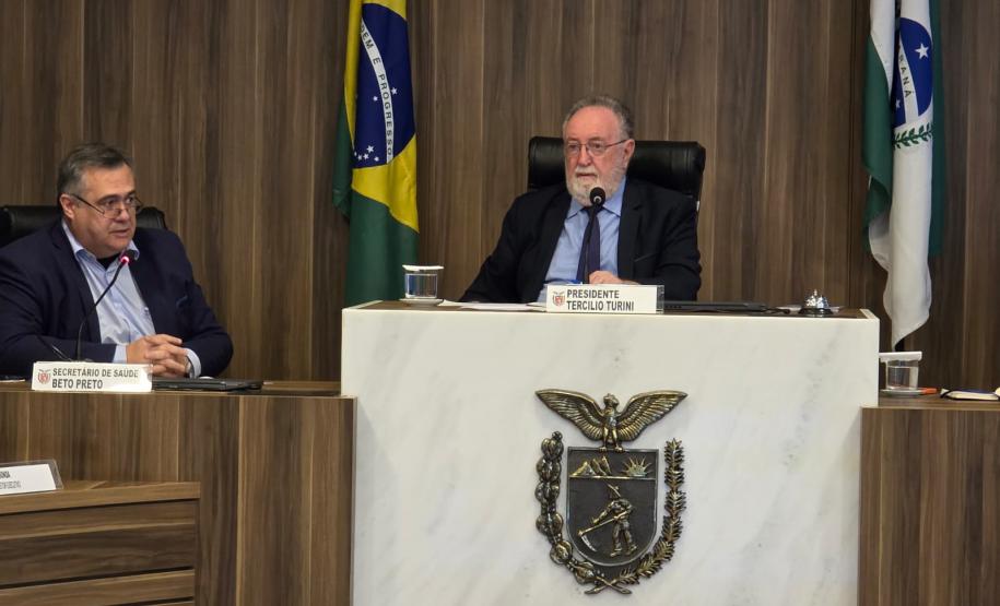 Saúde apresenta ações de combate aos vírus respiratórias e metas alcançadas na Alep