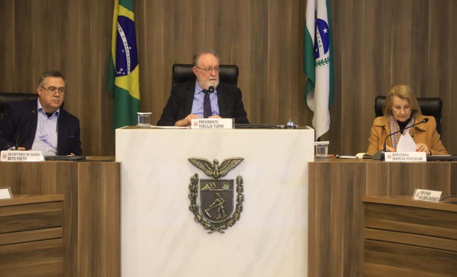 Saúde apresenta ações de combate aos vírus respiratórias e metas alcançadas na Alep