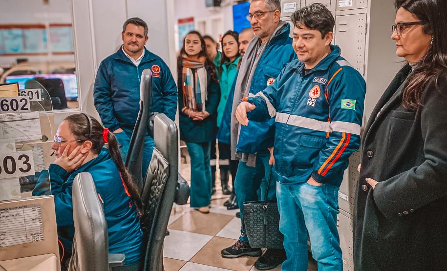 Paraná inicia implementação da plataforma digital pioneira SAMU Mobile pela região Oeste