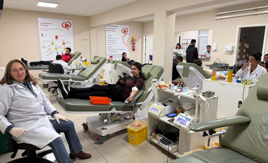 242 mil paranaenses são doadores de sangue; percentual está acima da média nacional