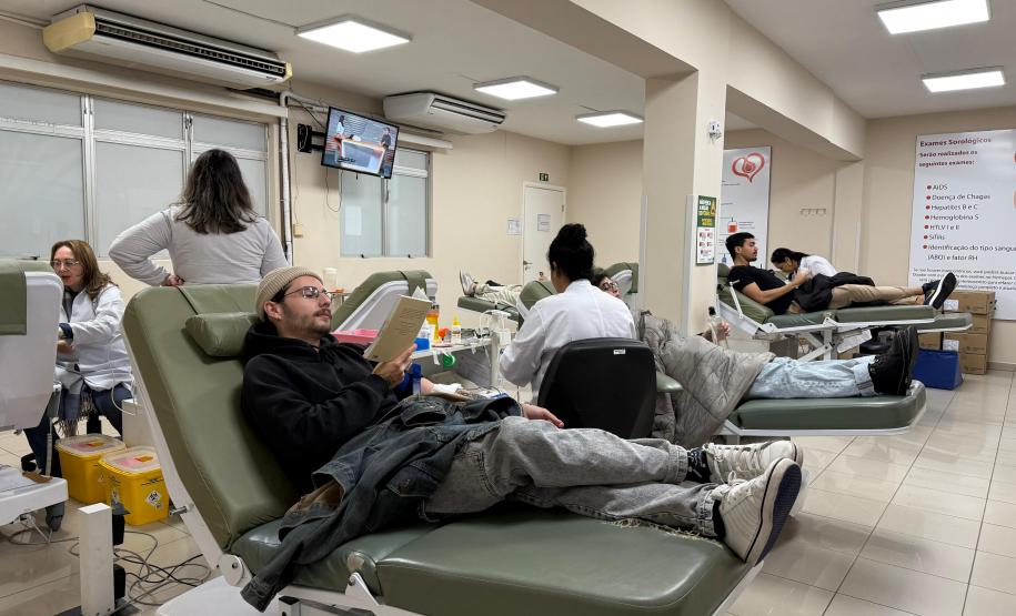 Doe Sangue Pelo Esporte - Hemepar