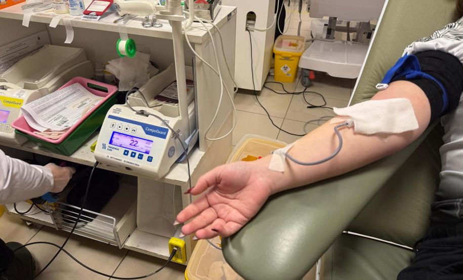 242 mil paranaenses são doadores de sangue; percentual está acima da média nacional
