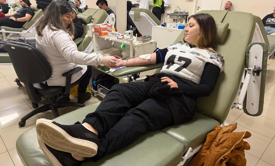 242 mil paranaenses são doadores de sangue; percentual está acima da média nacional