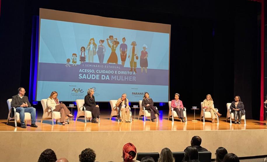 Paraná realiza I Seminário Estadual sobre Acesso, Cuidado e Direitos à Saúde da Mulher