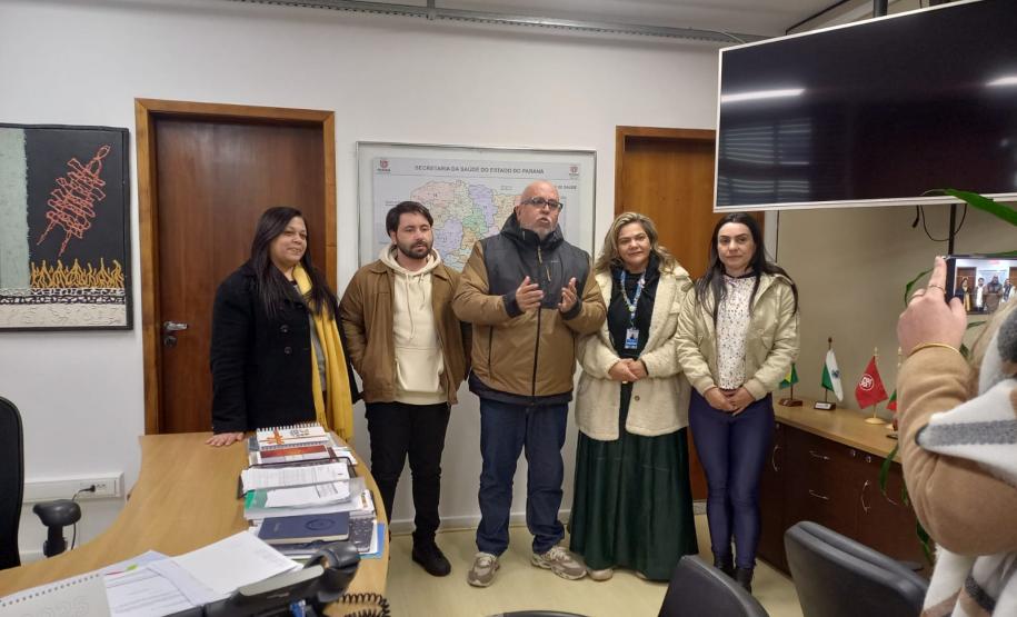 Paraná recebe profissionais do Mato Grosso do Sul para troca de experiências sobre cuidado à pessoa idosa