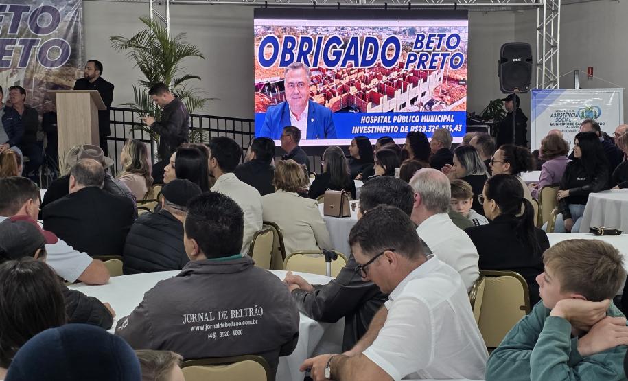 Estado anuncia nova UBS, 11 reformas e veículos de saúde de Santo Antônio do Sudoeste