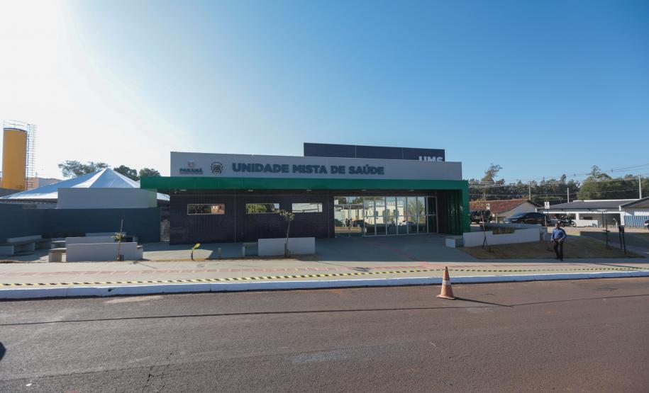 Ratinho Junior inaugura primeira Unidade Mista de Saúde do Paraná em Maria Helena