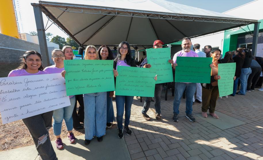 Ratinho Junior inaugura primeira Unidade Mista de Saúde do Paraná em Maria Helena