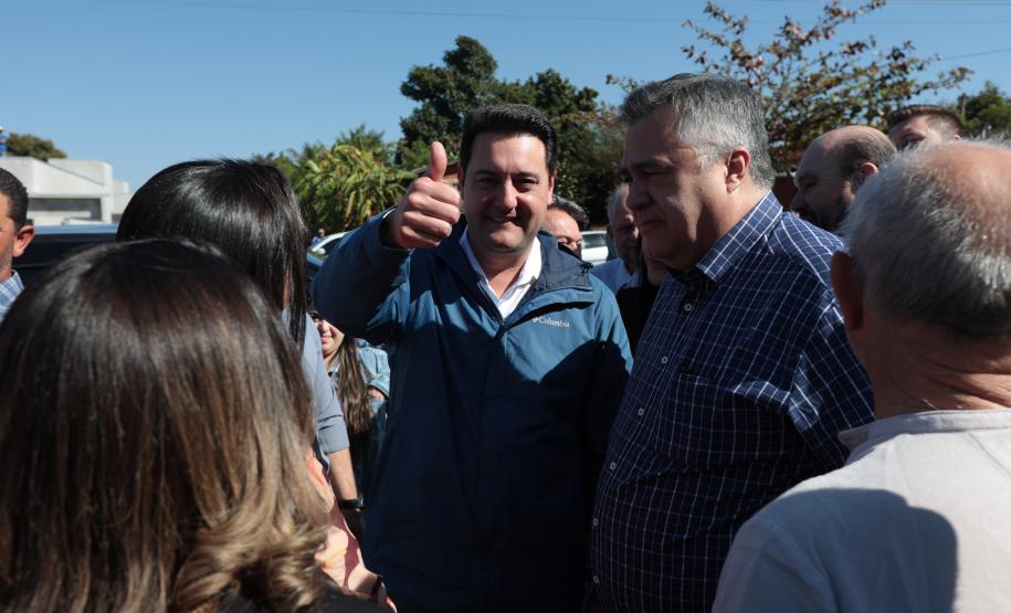 Ratinho Junior inaugura primeira Unidade Mista de Saúde do Paraná em Maria Helena