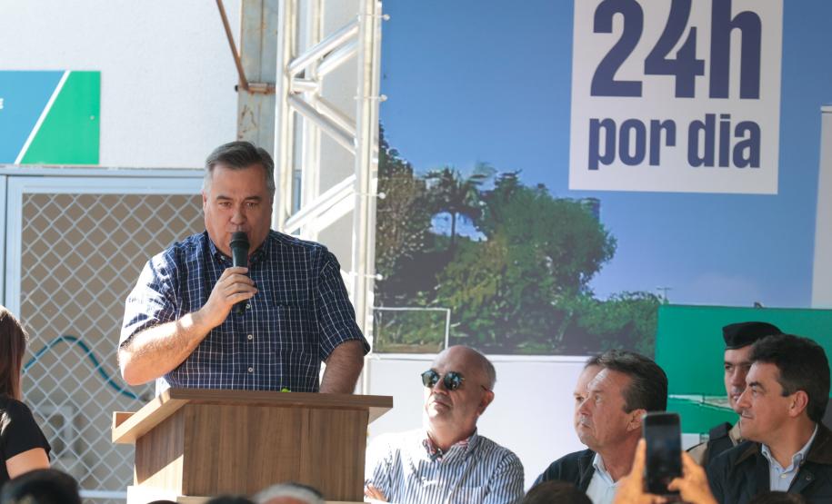 Ratinho Junior inaugura primeira Unidade Mista de Saúde do Paraná em Maria Helena