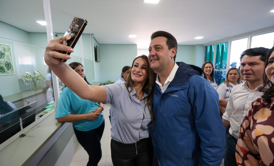 Ratinho Junior inaugura primeira Unidade Mista de Saúde do Paraná em Maria Helena