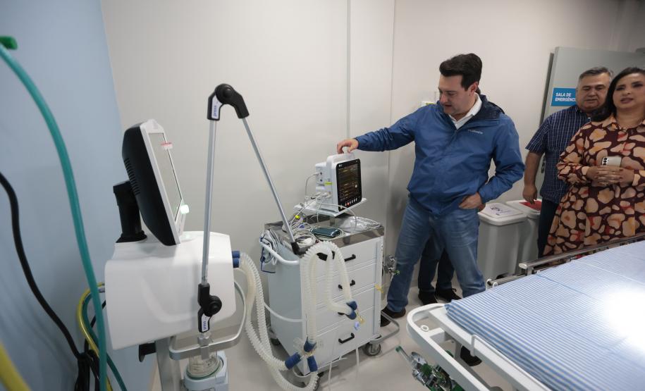 Ratinho Junior inaugura primeira Unidade Mista de Saúde do Paraná em Maria Helena