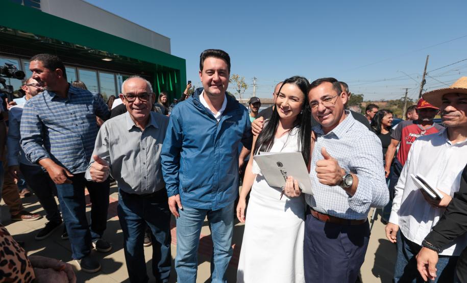 Ratinho Junior inaugura primeira Unidade Mista de Saúde do Paraná em Maria Helena