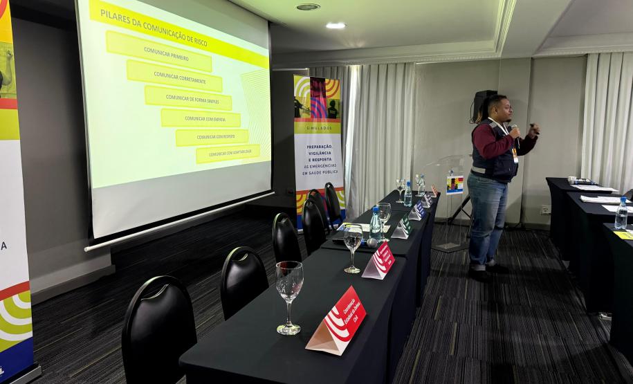 Saúde realiza simulado para resposta e vigilância em desastres por chuvas intensas