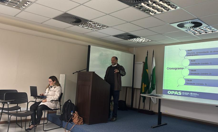 Paraná realiza simulado da Opas para fortalecer rede de laboratórios de saúde pública