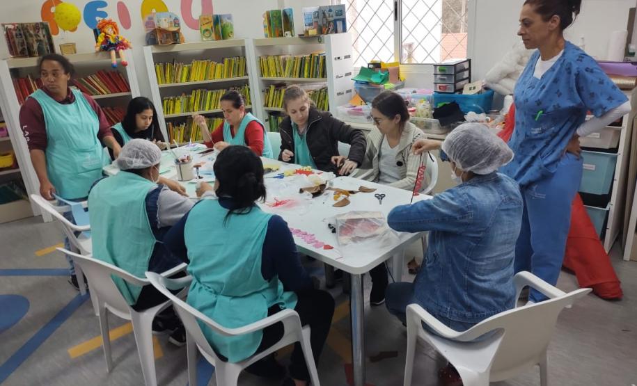 Projeto em hospital infantil do Estado garante atendimento terapêutico e humanizado