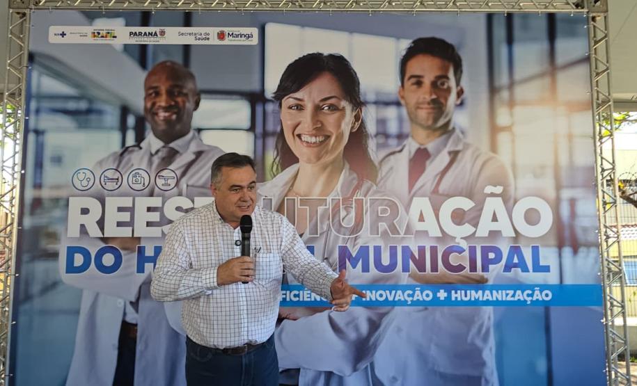 Governo autoriza R$ 8,1 milhões para equipamentos no Hospital Municipal de Maringá