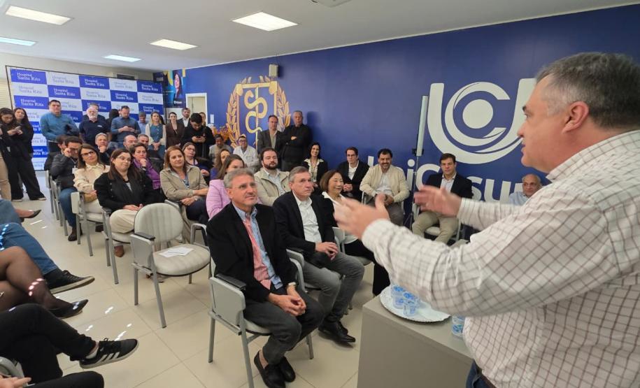 Estado libera R$ 1,3 milhão em equipamentos para o Hospital Santa Rita, de Maringá
