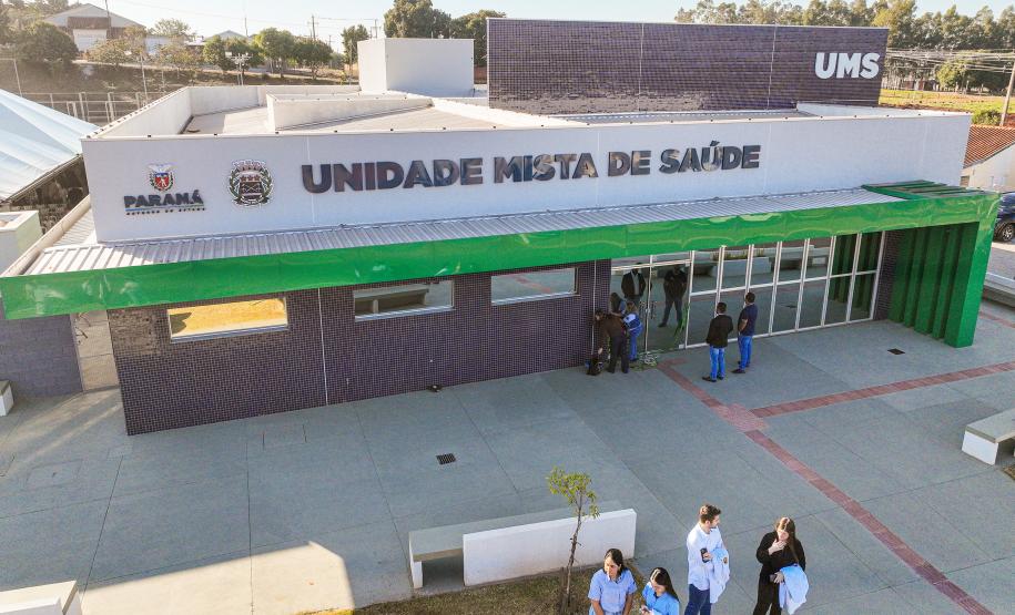 Ratinho Junior inaugura primeira Unidade Mista de Saúde do Paraná em Maria Helena
