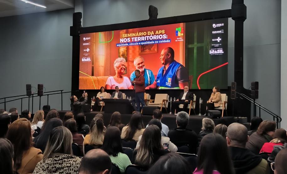 Governo do Paraná sedia seminário com municípios para fortalecer a Atenção Primária