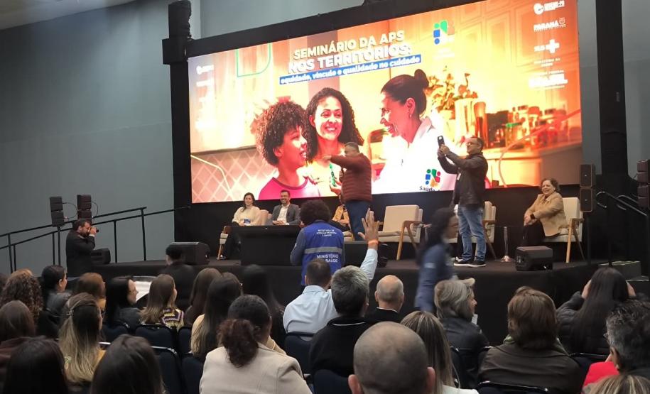 Governo do Paraná sedia seminário com municípios para fortalecer a Atenção Primária