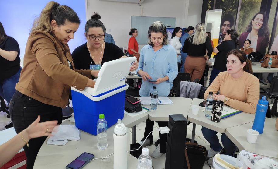 Saúde encerra capacitação nas Macros e inicia nova etapa de qualificação das salas de vacina