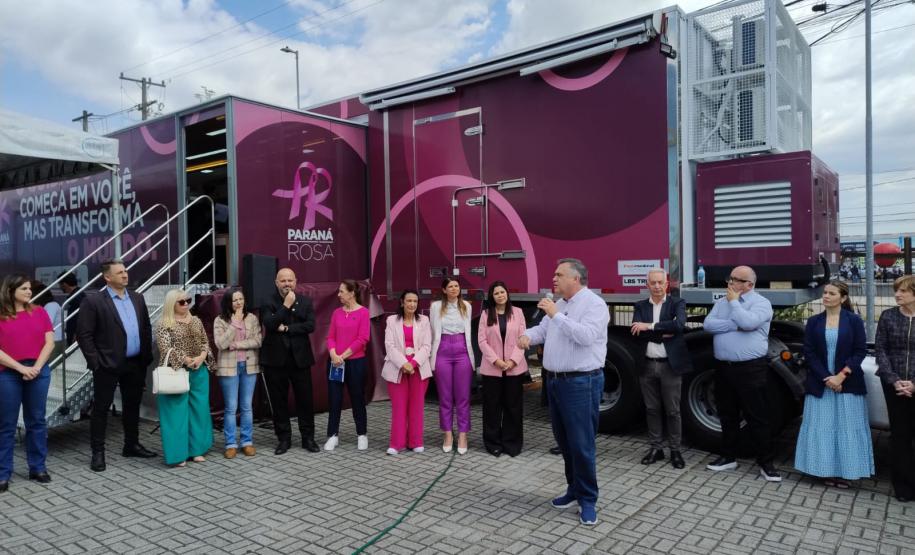 Carreta Saúde da Mulher inicia os atendimentos em São José dos Pinhais