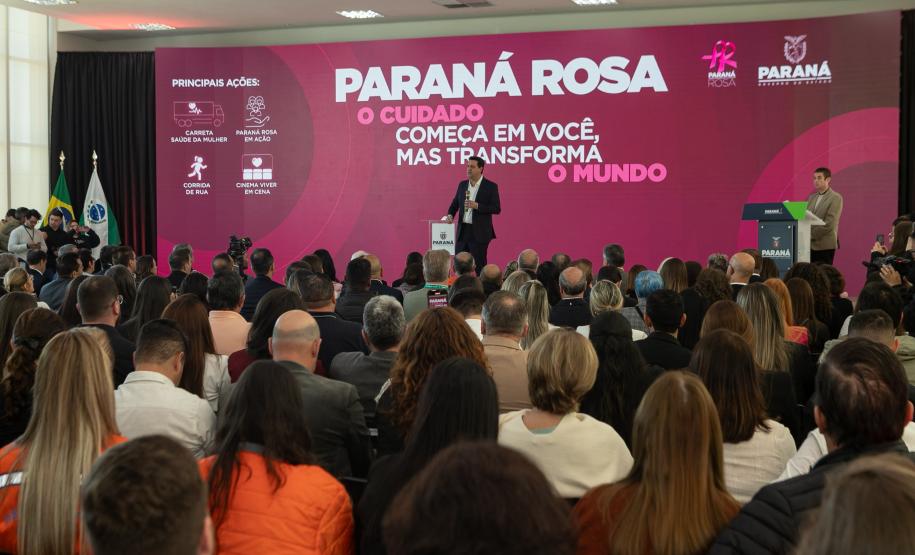 Paraná Rosa 2025 terá corrida, carreta, cartilha e ações integradas pela saúde da mulher