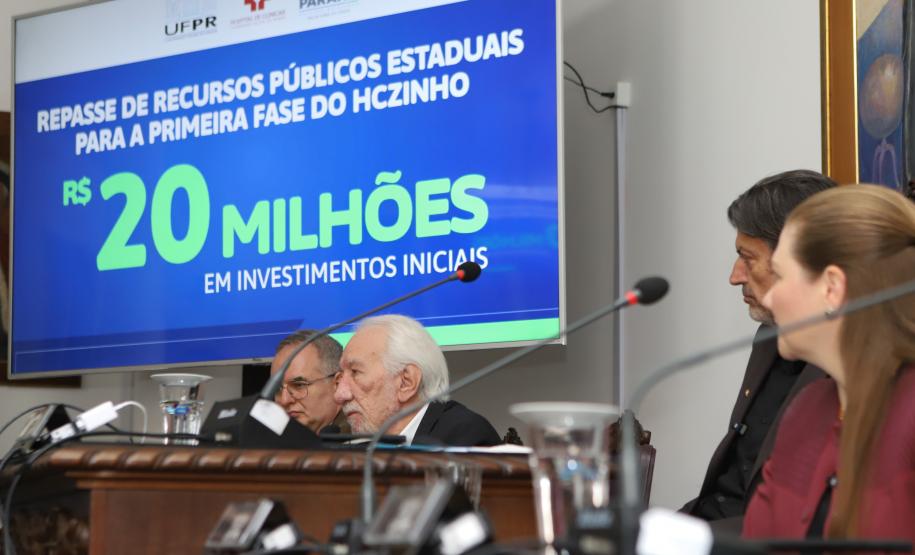 Governo do Paraná investe R$ 20 milhões para auxiliar na construção do HCzinho da UFPR