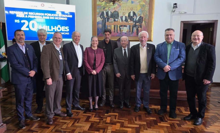 Governo do Paraná investe R$ 20 milhões para auxiliar na construção do HCzinho da UFPR