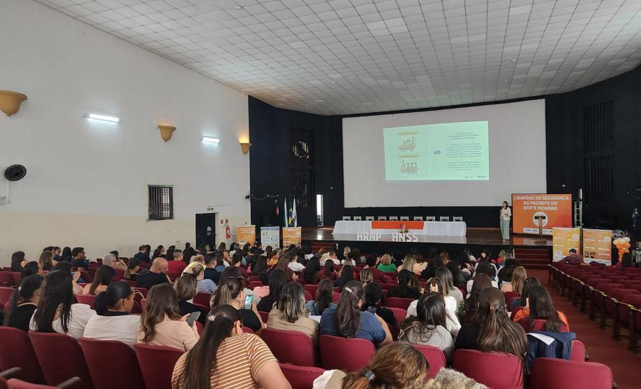 Simpósio de segurança do paciente reúne mais de 300 profissionais no Norte Pioneiro