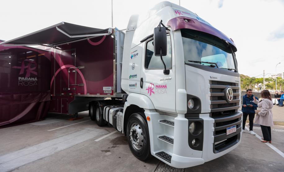 Com previsão de 1,8 mil exames, Carreta Saúde da Mulher chega a Conselheiro Mairinck nesta segunda (6)