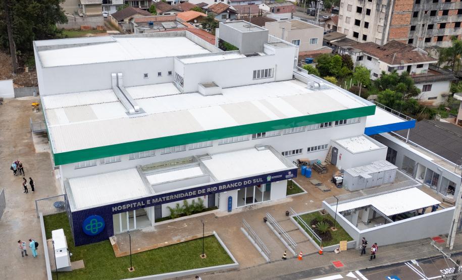 Com novo hospital, Rio Branco do Sul volta a ter maternidade após mais de uma década