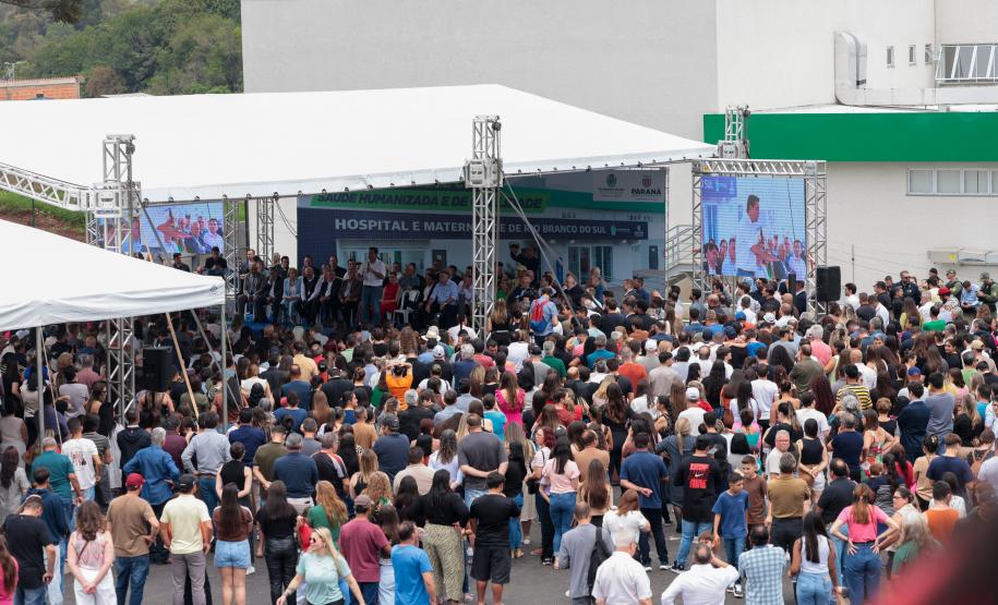 Com novo hospital, Rio Branco do Sul volta a ter maternidade após mais de uma década