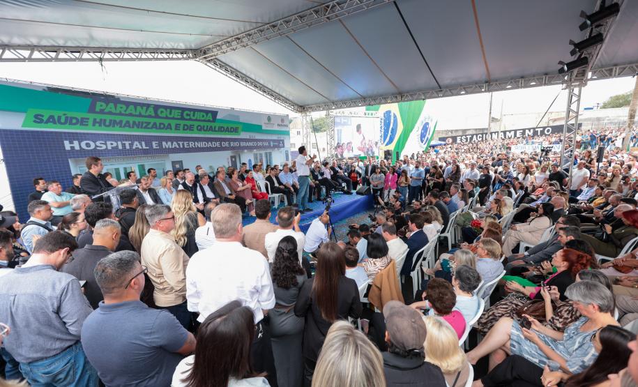 Com novo hospital, Rio Branco do Sul volta a ter maternidade após mais de uma década
