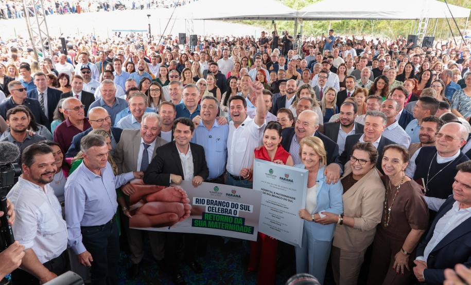 Com novo hospital, Rio Branco do Sul volta a ter maternidade após mais de uma década