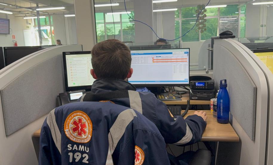 Regulação do SAMU Litoral em Curitiba garante mais agilidade no atendimento à população